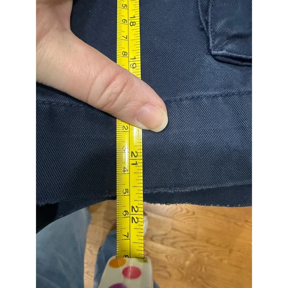 poli ralph lauren navy chino cargo‎ shorts 40
